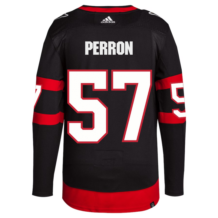 Perron Adidas Ottawa Senators Primegreen Authentic Home Jersey