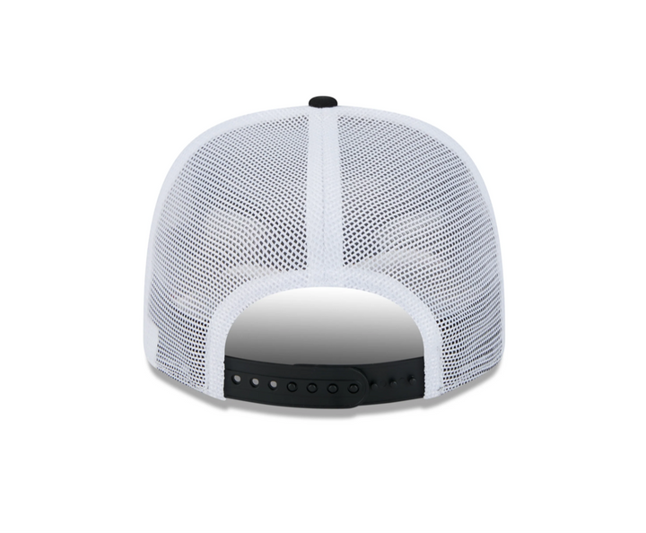 970SS CTN TR PITCH MESHBACK ADJ BLK/WHITE CAP