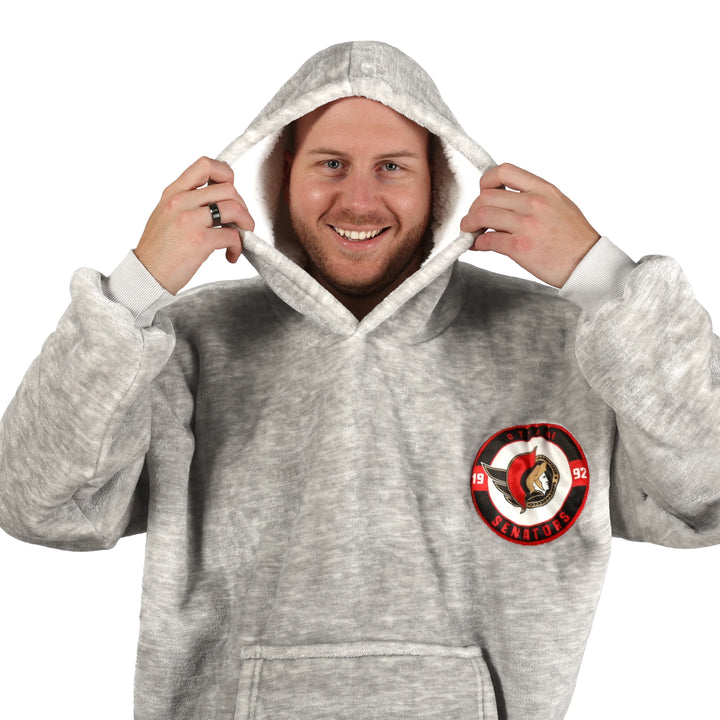 OTTAWA SENATORS GAME TIME HOODED BLANKET