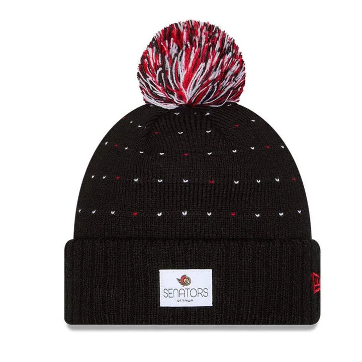 Knit Labeled Pom Toque (New Era) Success