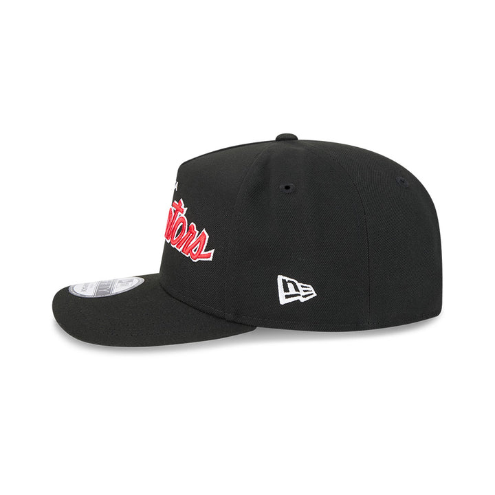 Ottawa Senators New Era Black 9Fifty A-Frame Poly Script Hat