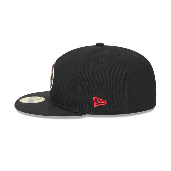 FITTED BLACK 5950 FLATBRIM