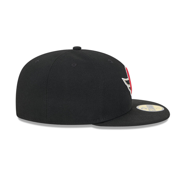 FITTED BLACK 5950 FLATBRIM