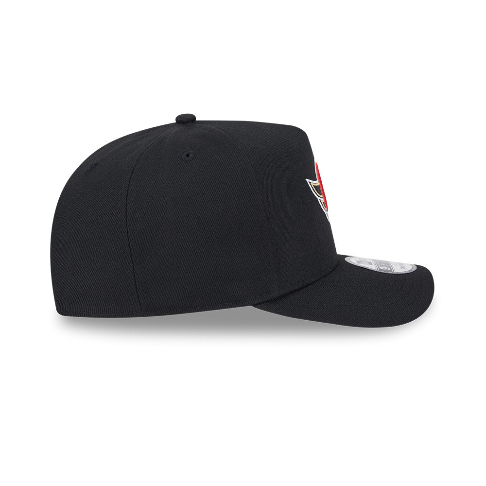 Ottawa Senators New Era Black 9Fifty A-Frame Poly Stretch Hat