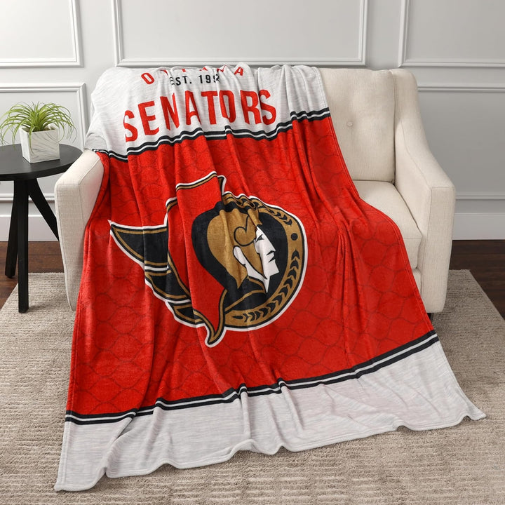 OTTAWA SENATORS RED JUMBO BLANKET