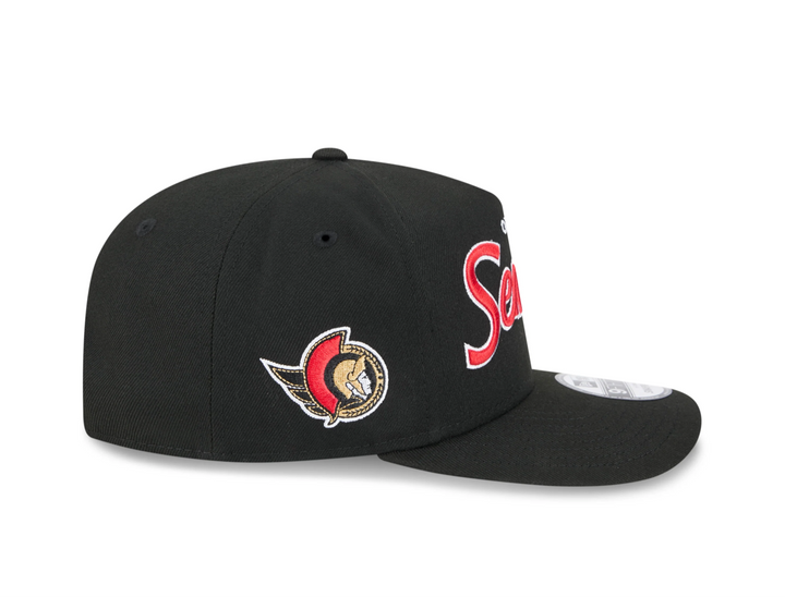 950AF POLY SCRIPT ADJ BLK CAP