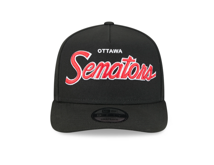 950AF POLY SCRIPT ADJ BLK CAP