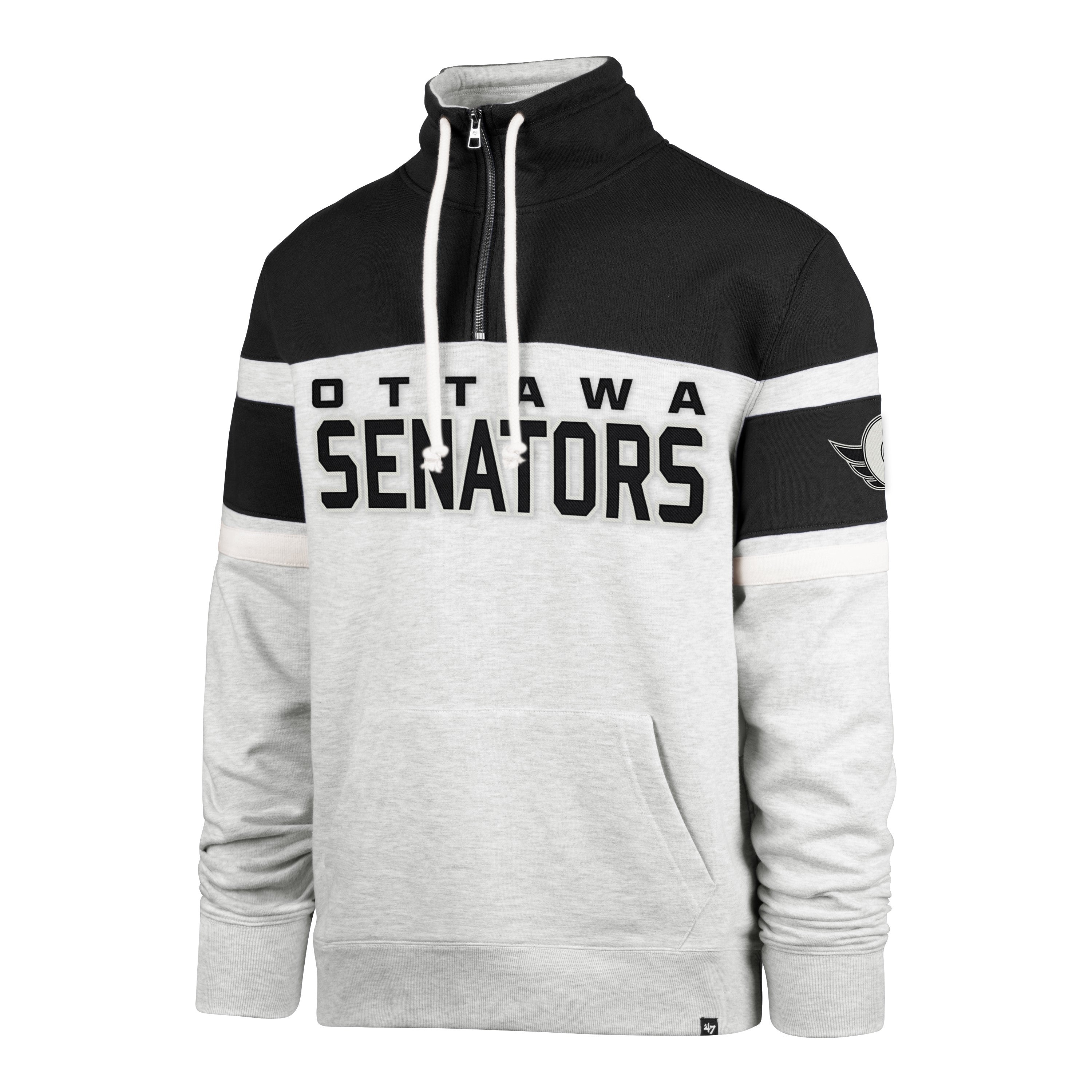 OTTAWA SENATORS Double Header Quarter Zip – OttawaTeamShop.ca