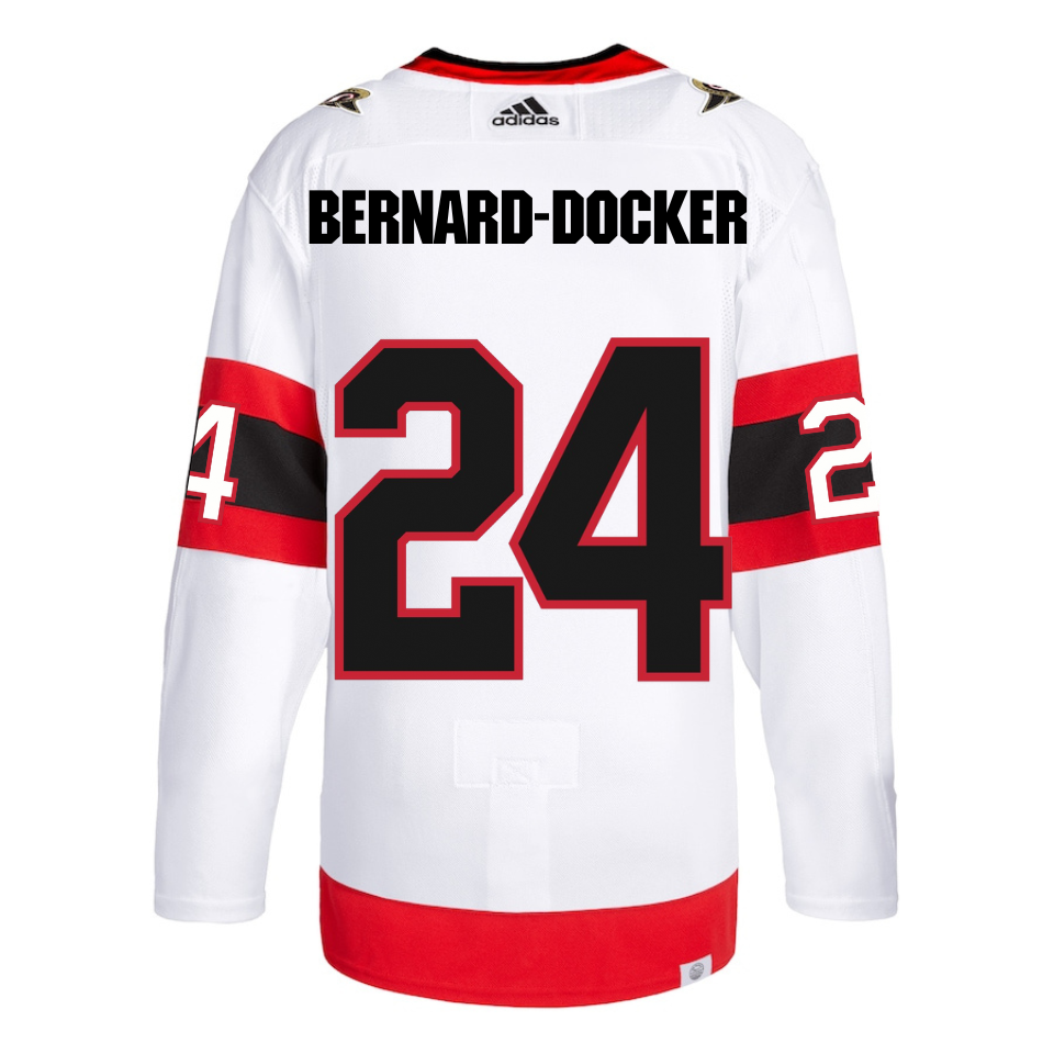 Bernard-Docker Adidas Ottawa Senators Primegreen Authentic Away Jersey
