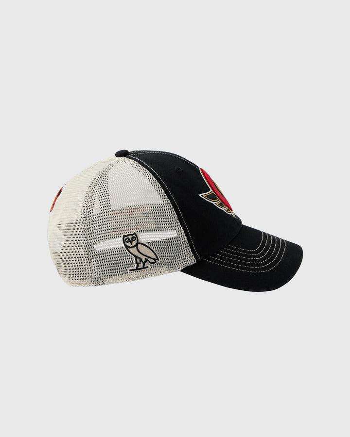 OVO x NHL Ottawa Senators Icing Clean Up '47 Brand Trucker Hat