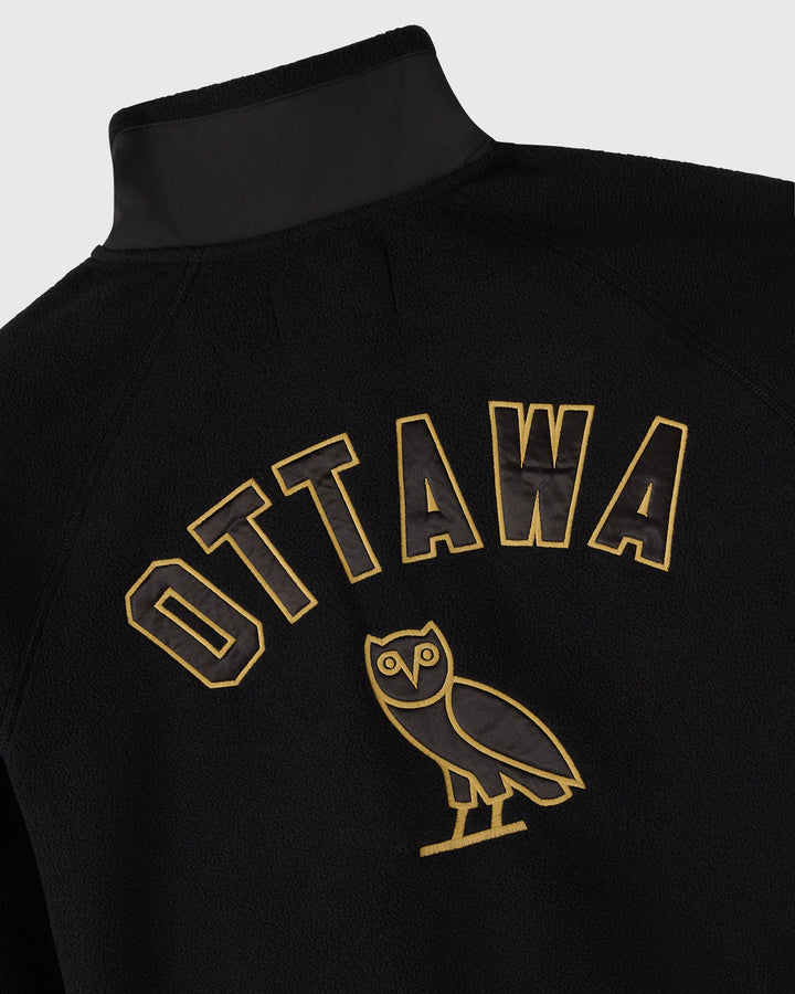 OVO X NHL Ottawa Senators Microfleece Coach's Full-Zip Jacket