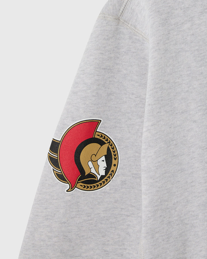 OTTAWA SENATORS - OVO X SENS GREY CREWNECK