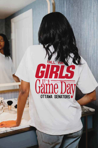 OTTAWA SENATORS CALL THE GIRLS 2.0 OS TEE