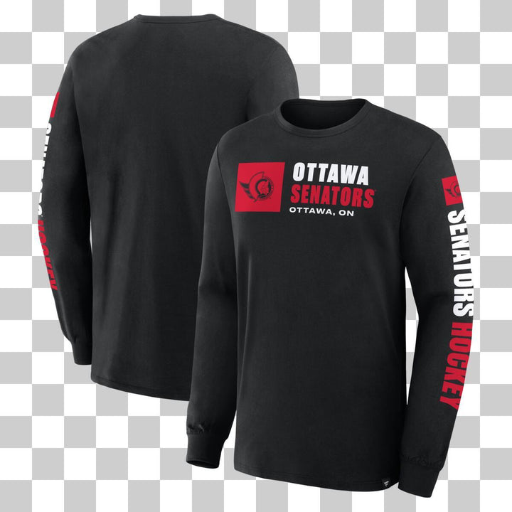 OTTAWA SENATORS FANATICS GOAL CREASE LONG SLEEVE