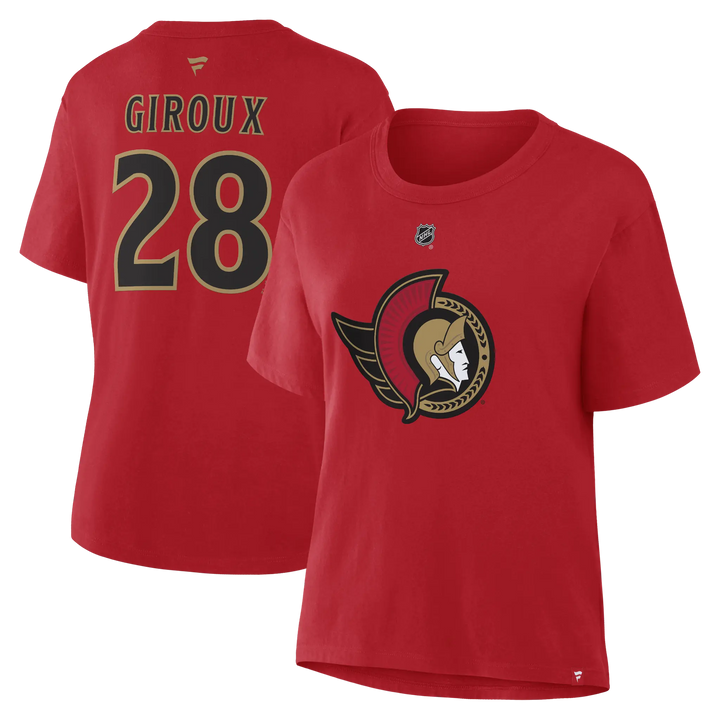 FANATICS ALTERNATE GIROUX NAME AND NUMBER TEE