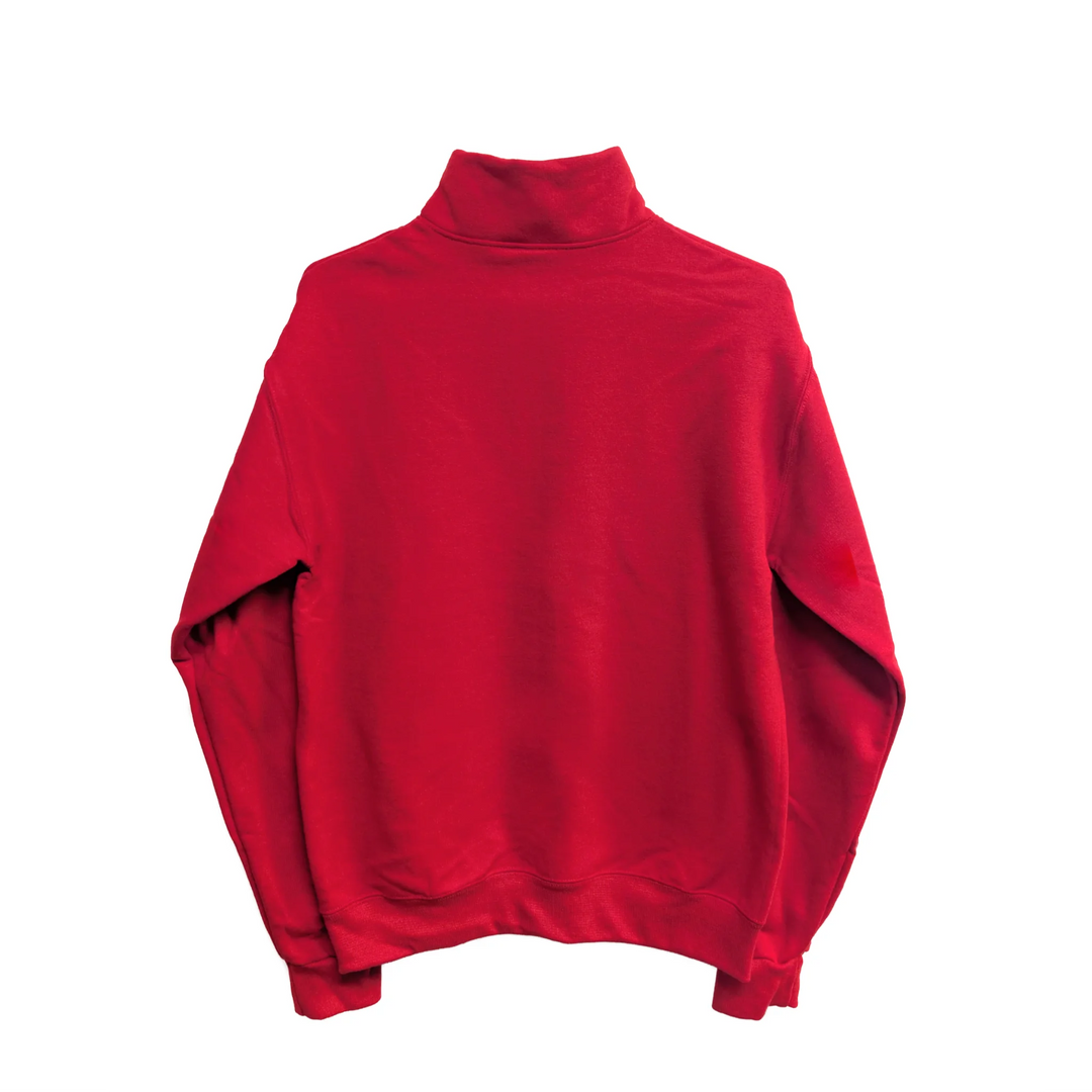 OTTAWA SENATORS CADET TRUE RED 1/4 ZIP