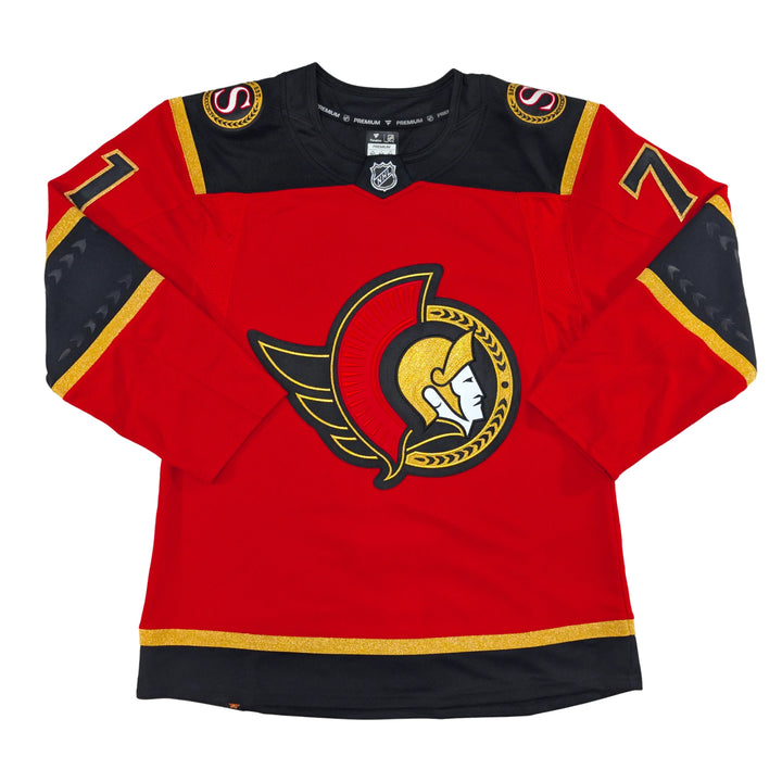 GREIG OTTAWA SENATORS PREMIUM FANATICS ALTERNATE JERSEY