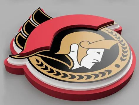 Gold Fan Chain 10 3D Foam Necklace FF