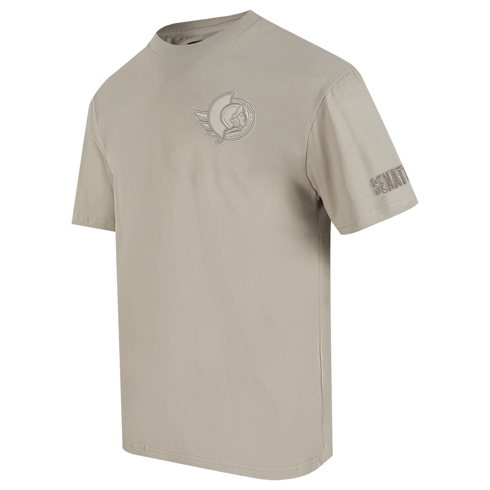OTTAWA SENATORS NEUTRAL TAUPE CJ DROP SHOULDER TEE