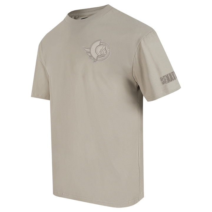 OTTAWA SENATORS NEUTRAL TAUPE CJ DROP SHOULDER TEE