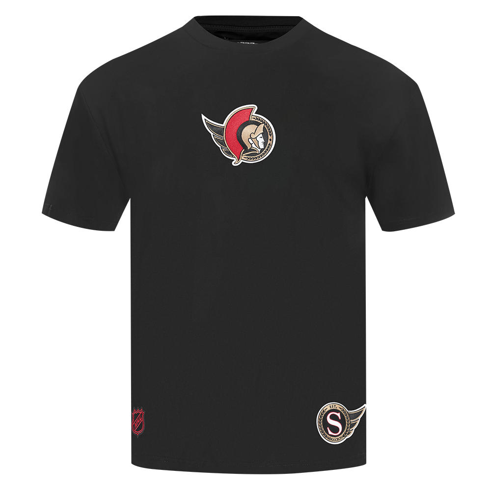 WINGSPAN CJ BLACK DROP SHOULDER TEE