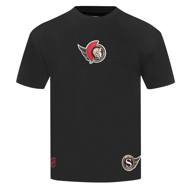 WINGSPAN CJ BLACK DROP SHOULDER TEE
