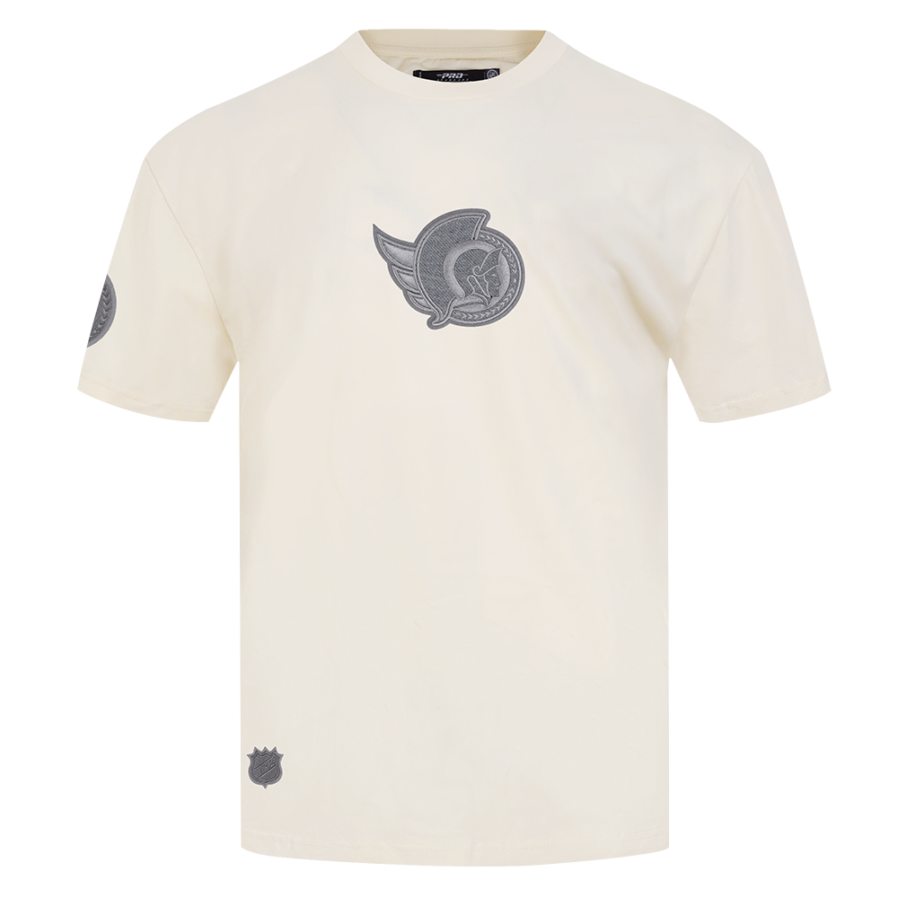 REVERSE FRENCH TERRY DROP SHOULDER TEE