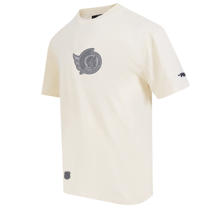 REVERSE FRENCH TERRY DROP SHOULDER TEE
