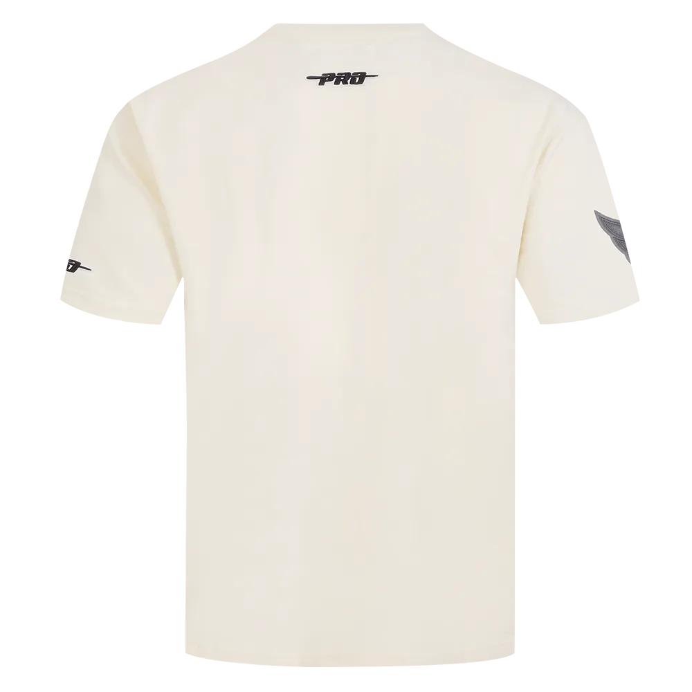 REVERSE FRENCH TERRY DROP SHOULDER TEE