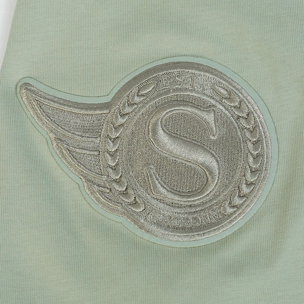 OTTAWA SENATORS NEUTRAL MOSS DROP SHOULDER FLC PULLOVER HOODIE