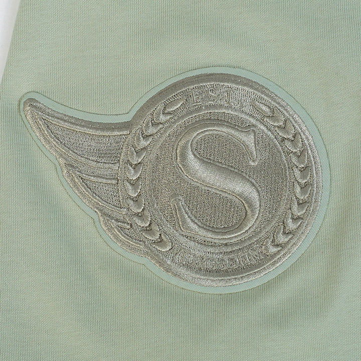 OTTAWA SENATORS NEUTRAL MOSS DROP SHOULDER FLC PULLOVER HOODIE