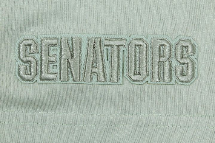 OTTAWA SENATORS NEUTRAL MOSS DROP SHOULDER FLC PULLOVER HOODIE