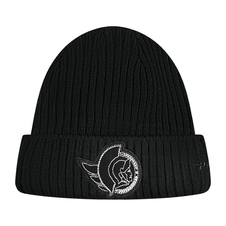 OTTAWA SENATORS WASHED VAGAURD UNLINED CUFFED BEANIE