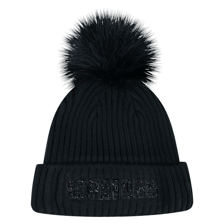 OTTAWA SENATORS WOMEN'S WASHED VAGAURD FUR POM KINT