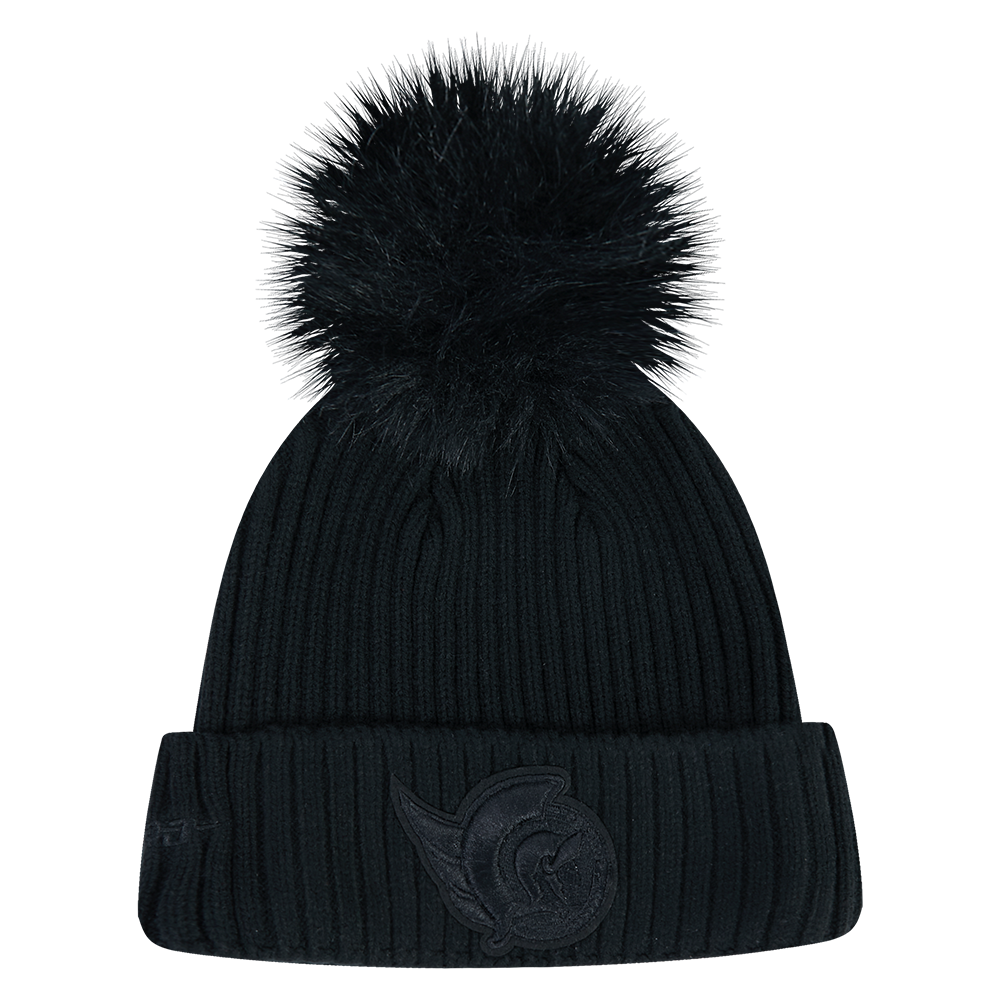 OTTAWA SENATORS WOMEN'S WASHED VAGAURD FUR POM KINT