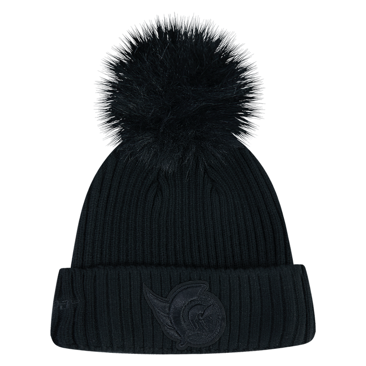 OTTAWA SENATORS WOMEN'S WASHED VAGAURD FUR POM KINT