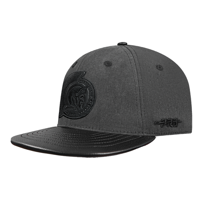 OTTAWA SENATORS WASHED VAGAURD BLACK TWILL PRO SNAPBACK