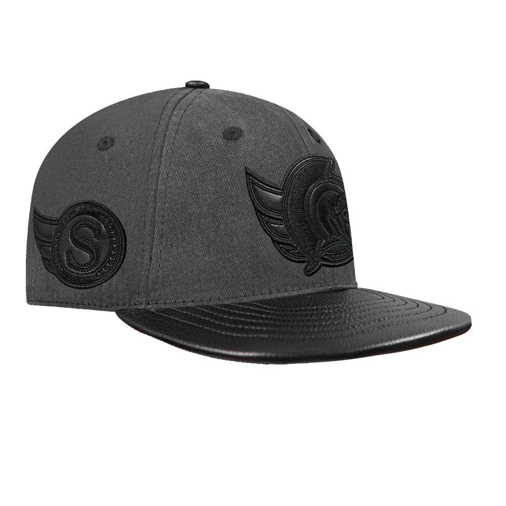 OTTAWA SENATORS WASHED VAGAURD BLACK TWILL PRO SNAPBACK