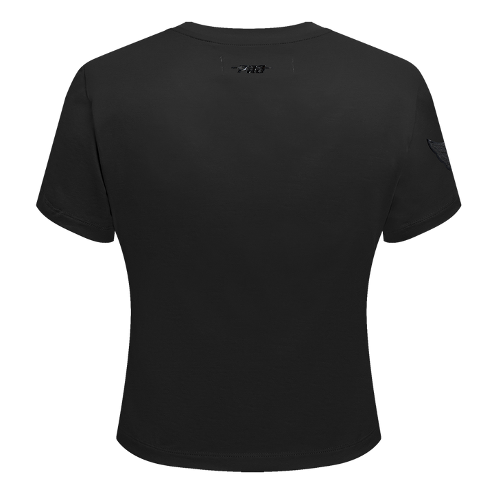 OTTAWA SENATORS WOMEN'S TRIPLE BLACK SLIM FIT TEE