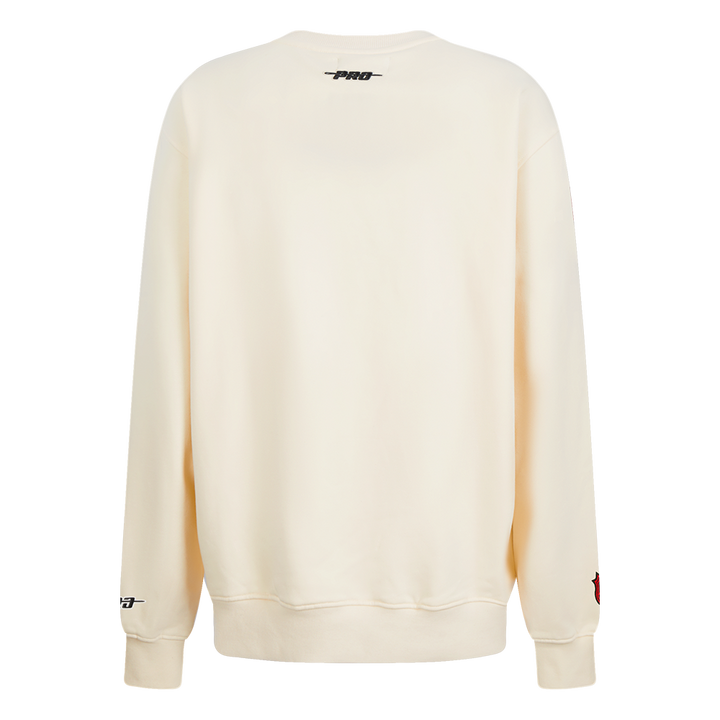 OTTAWA SENATORS WOMEN'S CLASSIC ICON PRO WHITE CREWNECK SWEATER