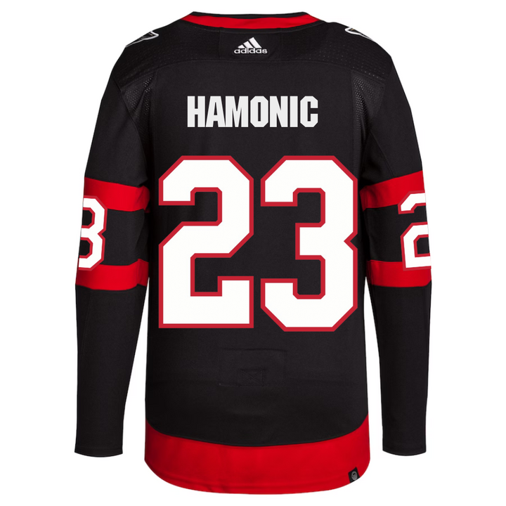 Hamonic Adidas Ottawa Senators Primegreen Authentic Home Jersey
