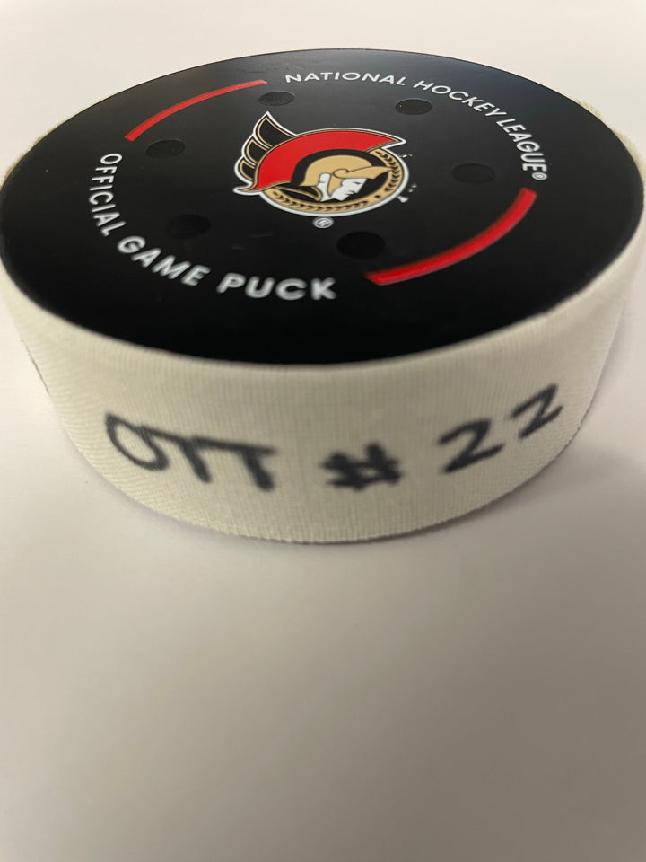 October 5th - Michael Amadio Goal Puck (pre-season)