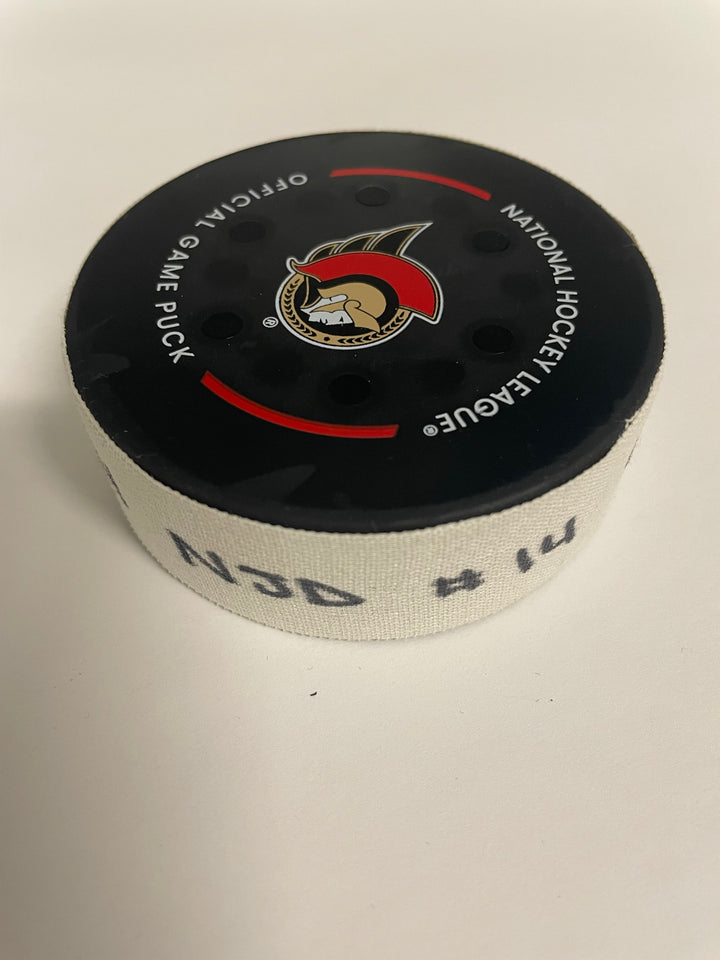 October 17th - Nathan Bastian Goal Puck