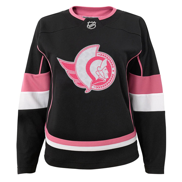 Toddler Black and Pink Fashion Jersey
