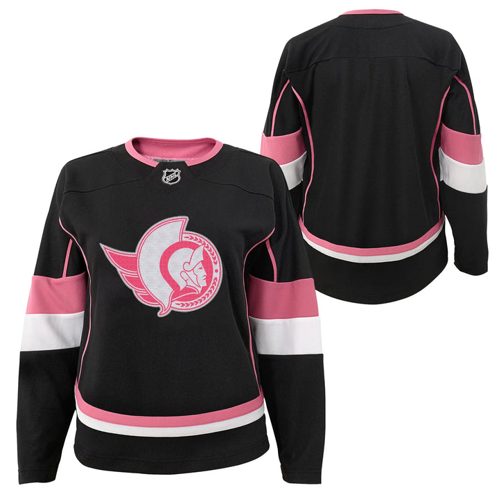 Toddler Black and Pink Fashion Jersey