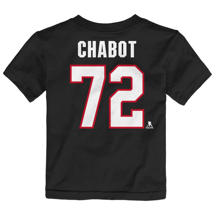 Child Chabot Name and Number Tee 4-7