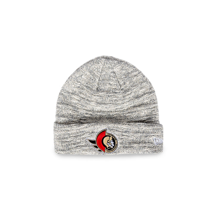 Girls Metallic Cuffed Beanie