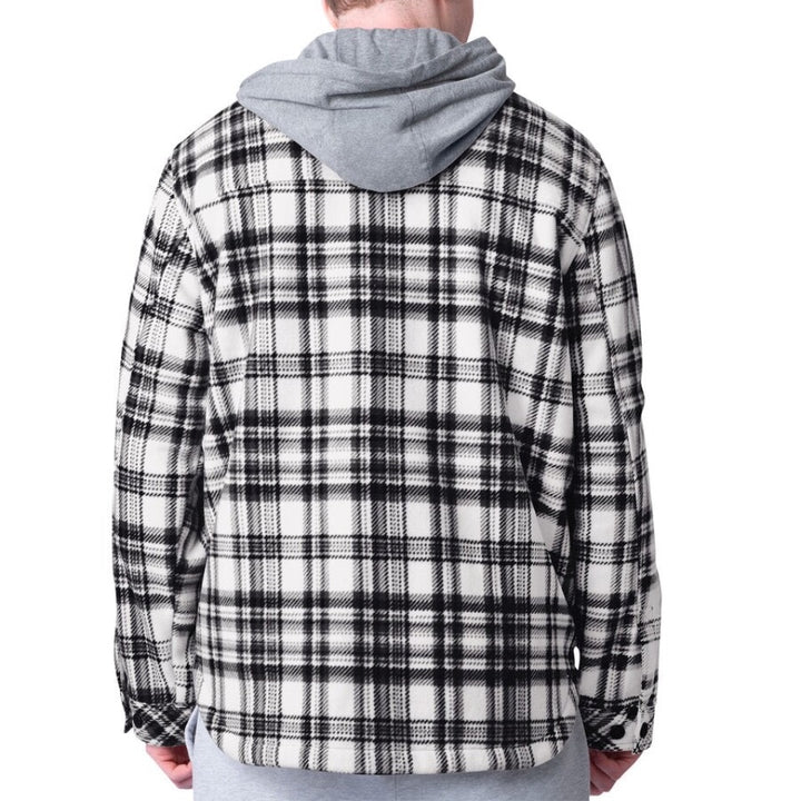 Pickoff Fleece Hooded Shirt Jacket (G-III)