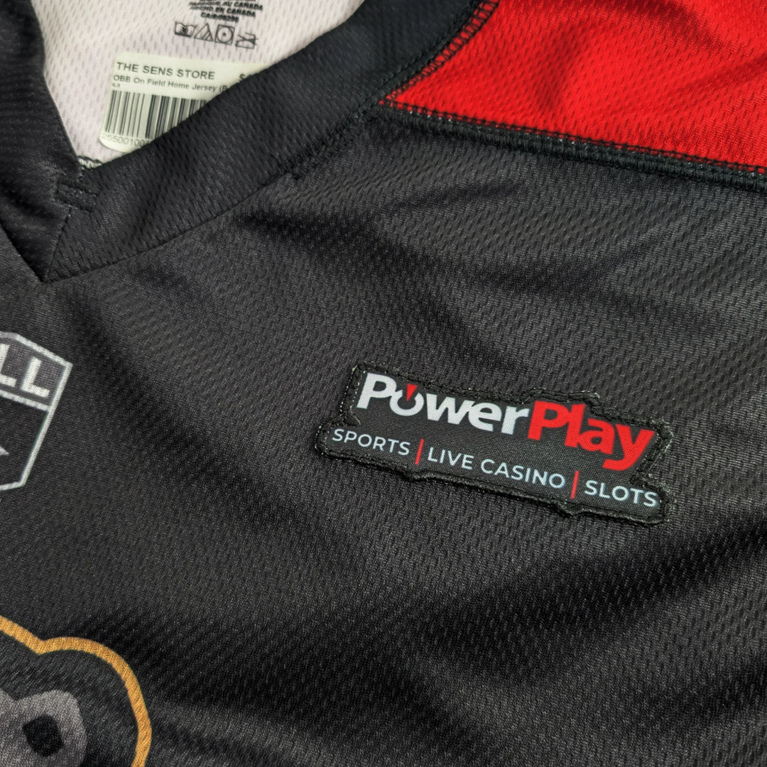 Official Ottawa Black Bears On Field Home Jersey