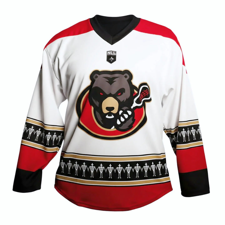 Official Ottawa Black Bears On Field Away Jersey